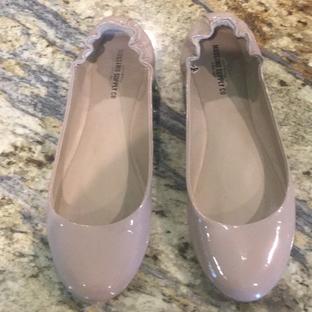 Patent Ballet Flats